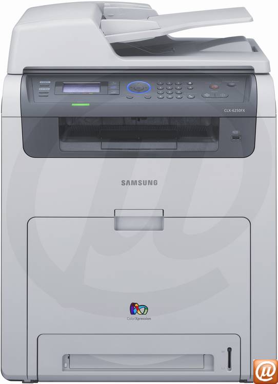 CLX-6250FX/XAZ - Impressora Multifuncional Laser Color Samsung CLX-6250FX (Impresso / Cpia: 24ppm; Scanner Duplex; Fax) Duplex